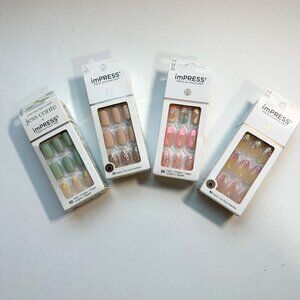 ImPRESS Press-On Manicure Pack of 4 - NEW